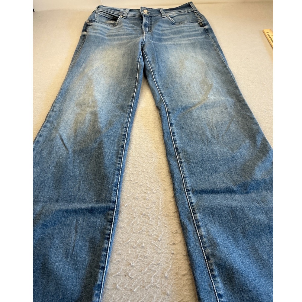 Silver Jeans Co Wide Leg Denim Pants Medium Wash Size 33x35 Casual Classic